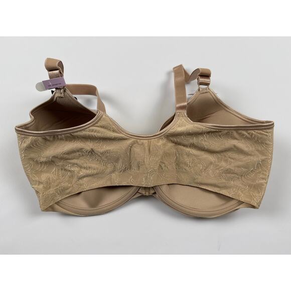 Bali Comfort Revolution Shaping Underwire Bra – 42D, Sandshell, New - Picture 2 of 6